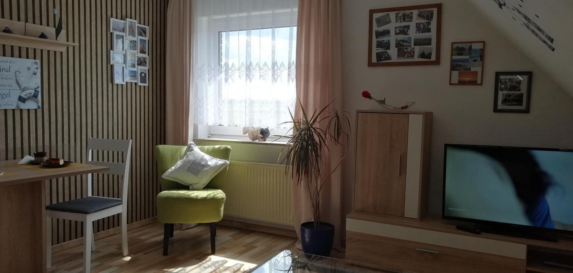 Appartamento Haus Valentin Dornum Esterno foto